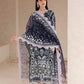 AL-4243 Embroidered Chiffon Long shirt suit