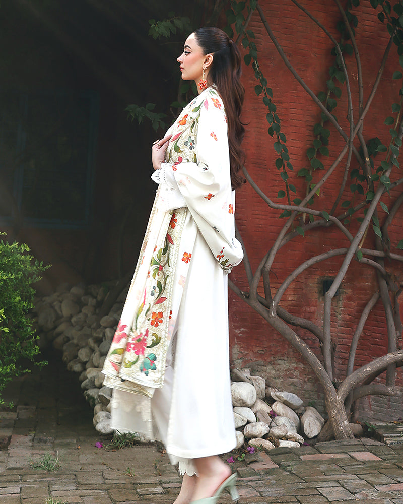 AL-1125 Dhanak Chikankari Winter Exclusive