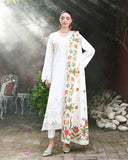 AL-1125 Dhanak Chikankari Winter Exclusive