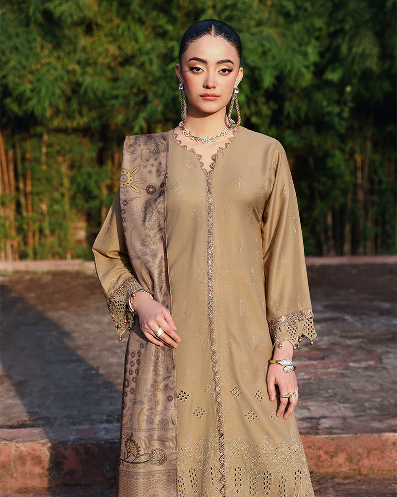 AL-1129 Dhanak Chikankari Winter Exclusive