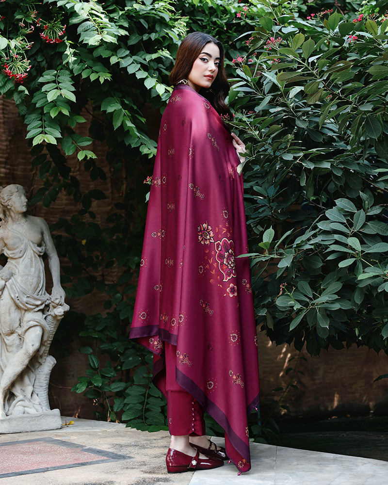 AL-1131 Dhanak Chikankari Winter Exclusive