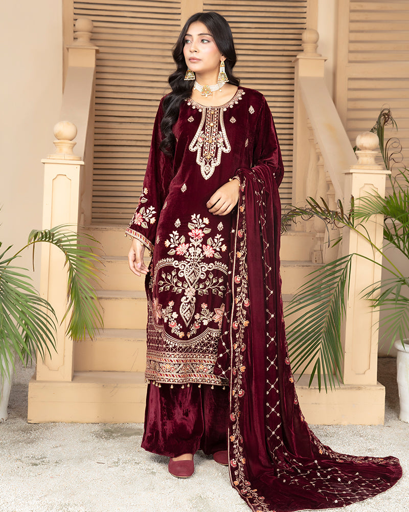 KSV 04 Velvet Maroon