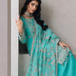 AL-4037 Embroidered Chiffon Sharara suit