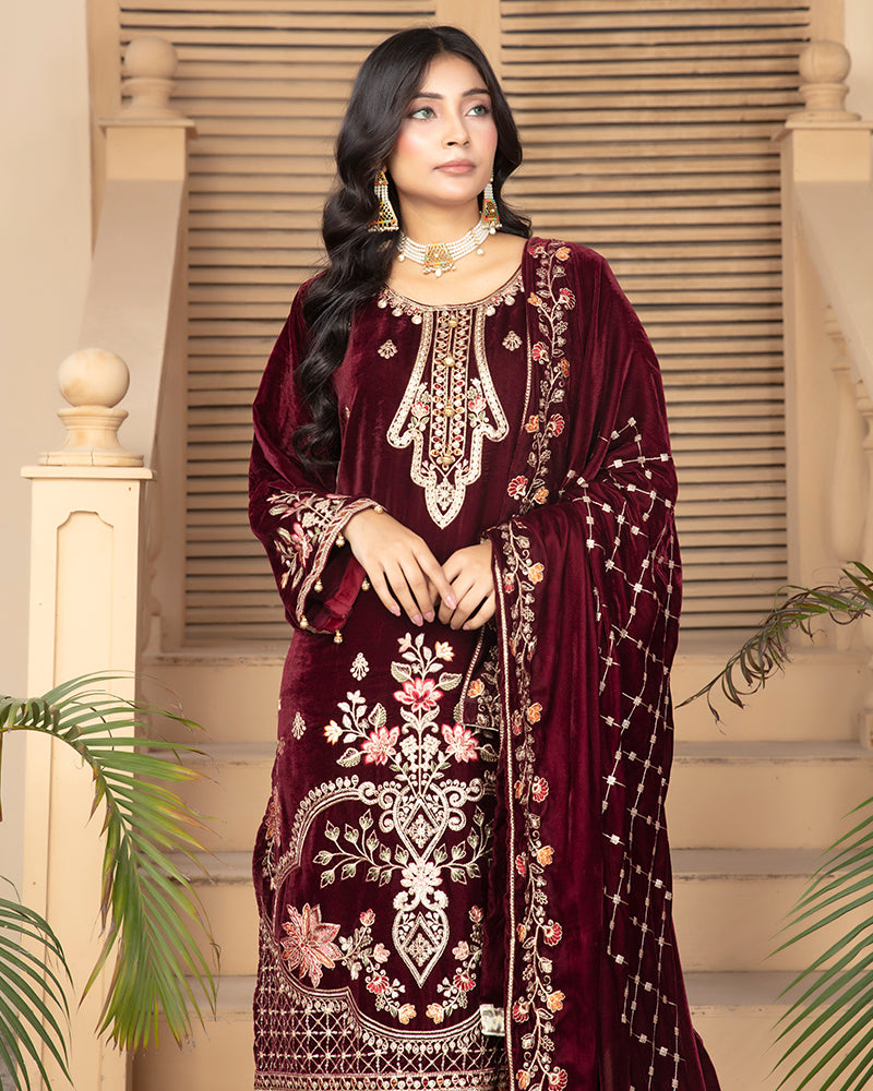 KSV 04 Velvet Maroon