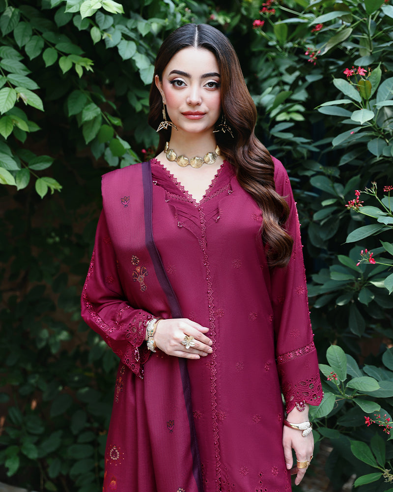 AL-1131 Dhanak Chikankari Winter Exclusive