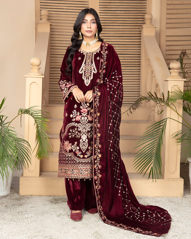 KSV 04 Velvet Maroon