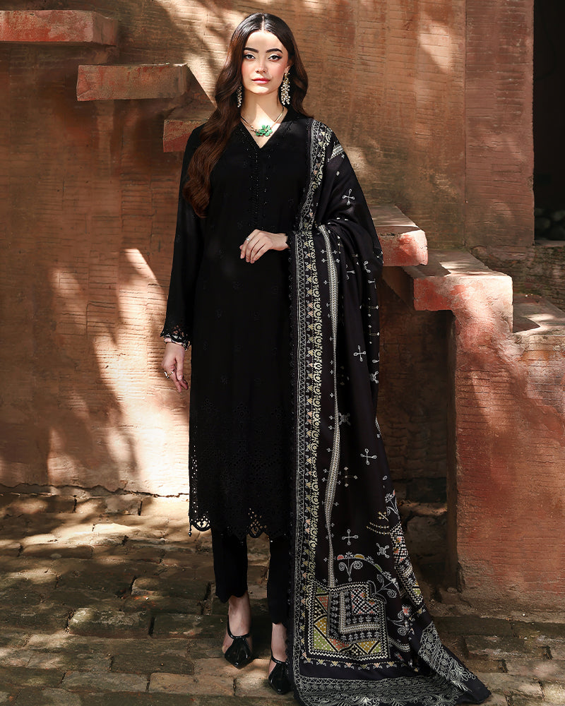 AL-1128 Dhanak Chikankari Winter Exclusive