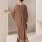 AN-147 Zari Chiffon Kaftan