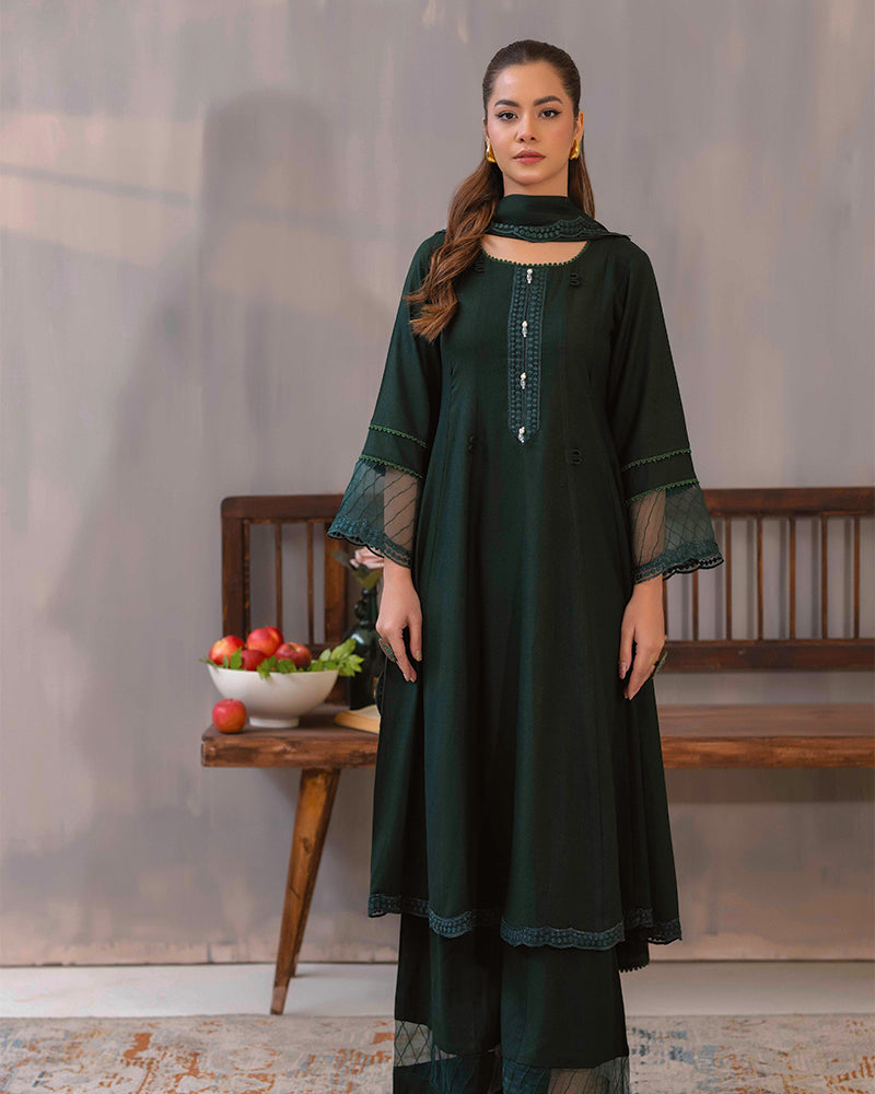 HDA 31 Embroidered Dhanak