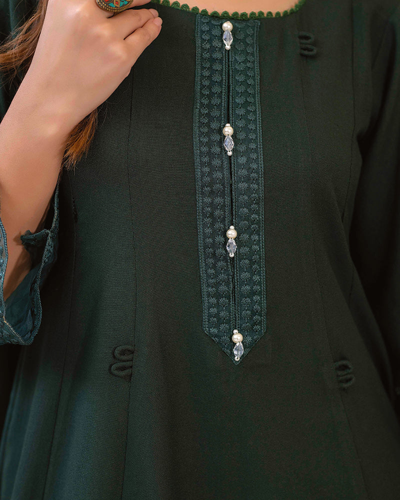 HDA 31 Embroidered Dhanak