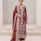 AL-4205 Embroidered Chiffon Long shirt suit