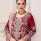 AL-4205 Embroidered Chiffon Long shirt suit