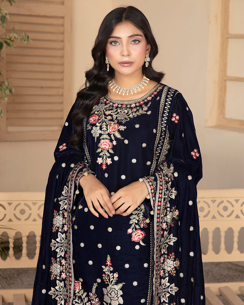 KSV 01 Velvet Navy blue