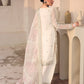 AL-4240 Embroidered Chiffon short shirt with Farshi Shalwar
