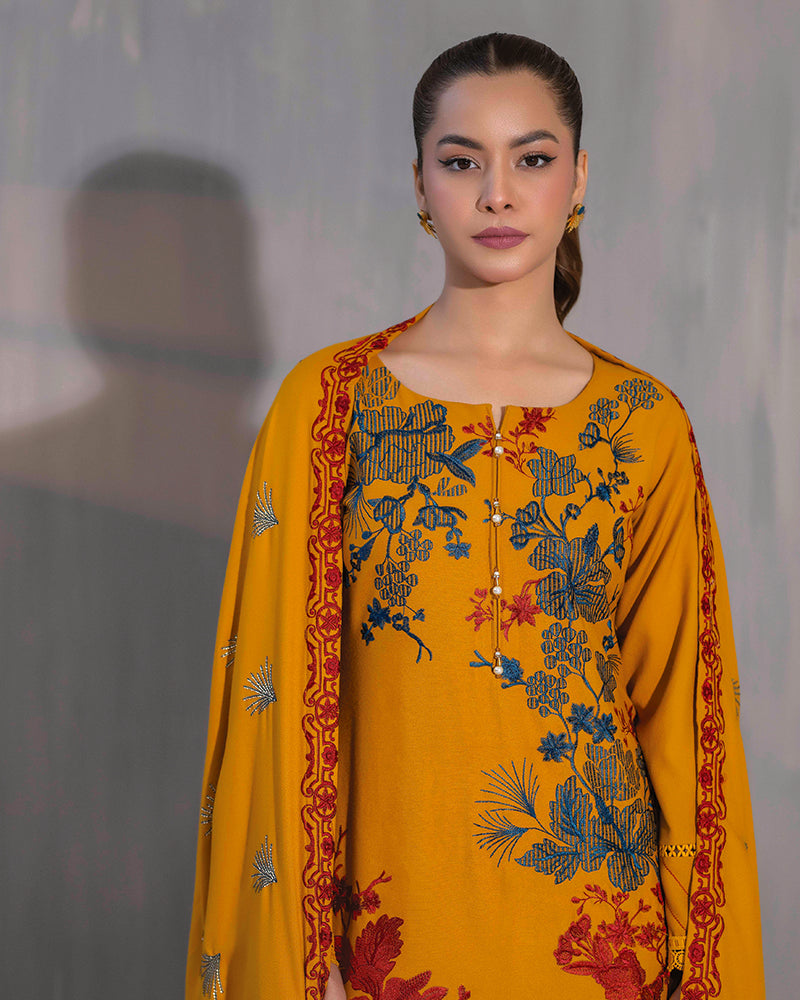 HDA 30 Embroidered Dhanak