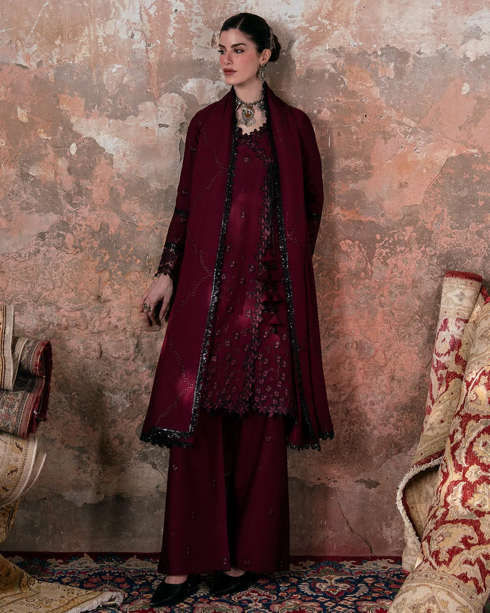 Karandi Embroidered Edit AL-1334