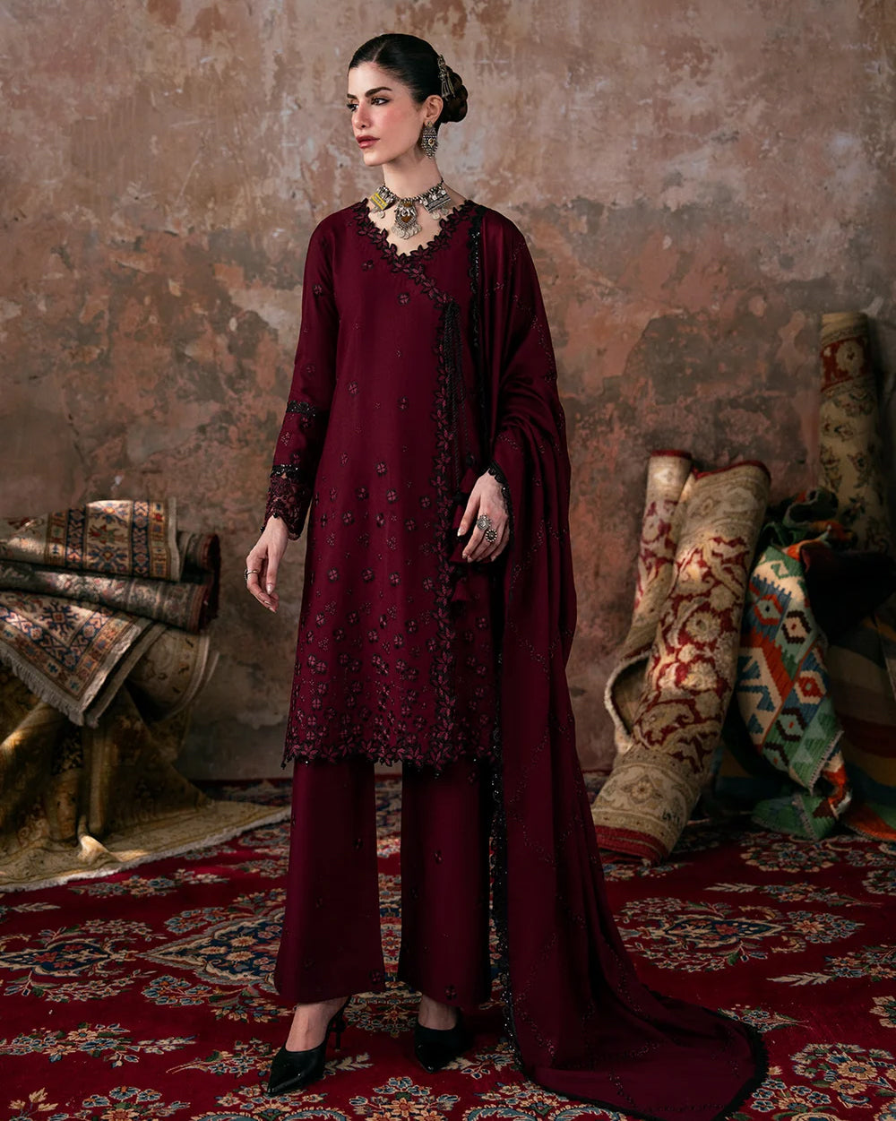 Karandi Embroidered Edit AL-1334
