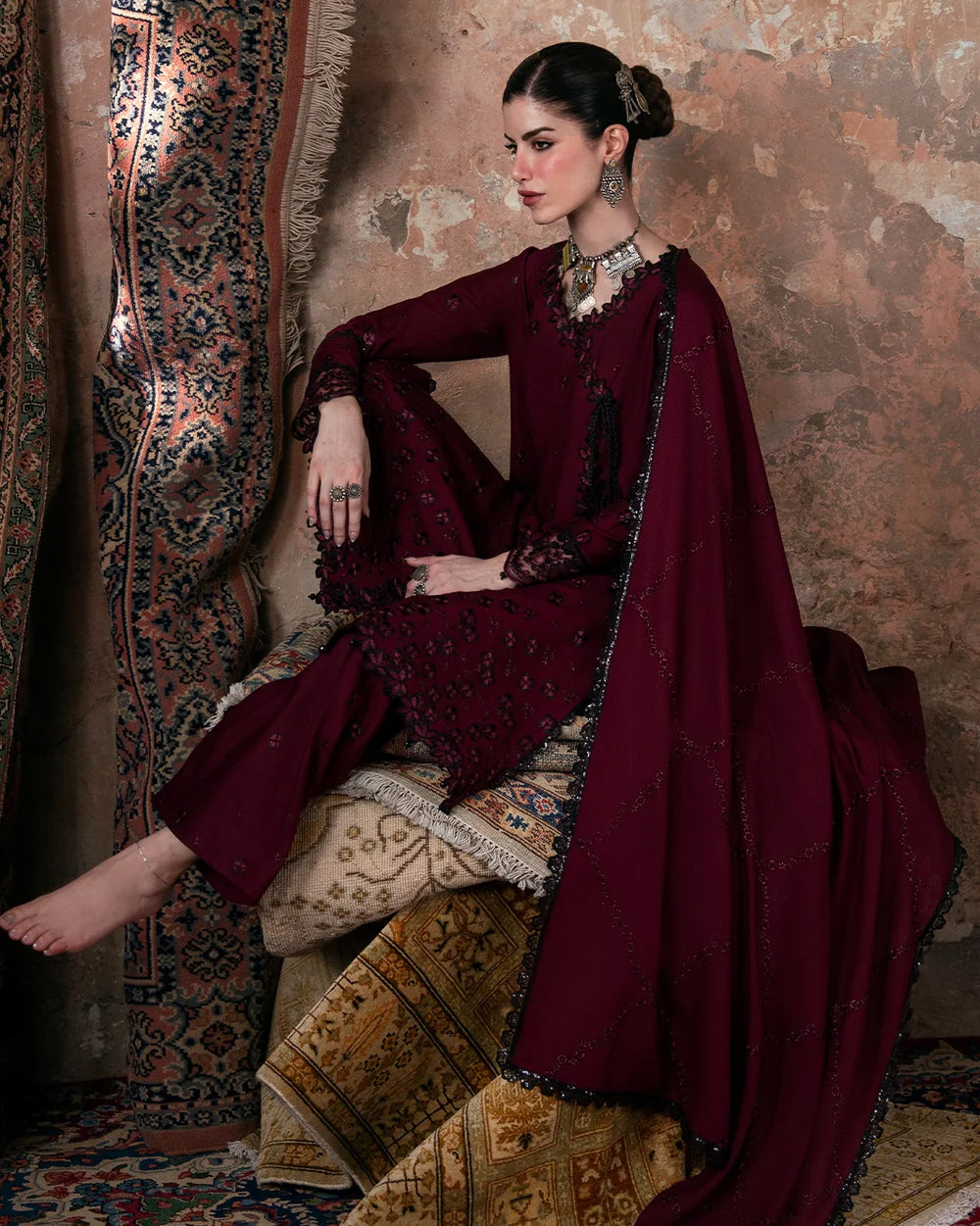 Karandi Embroidered Edit AL-1334