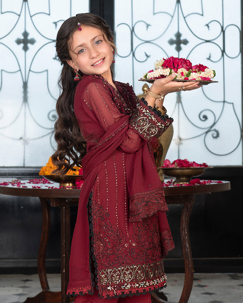 Chiffon Chikankari AL-4073MK