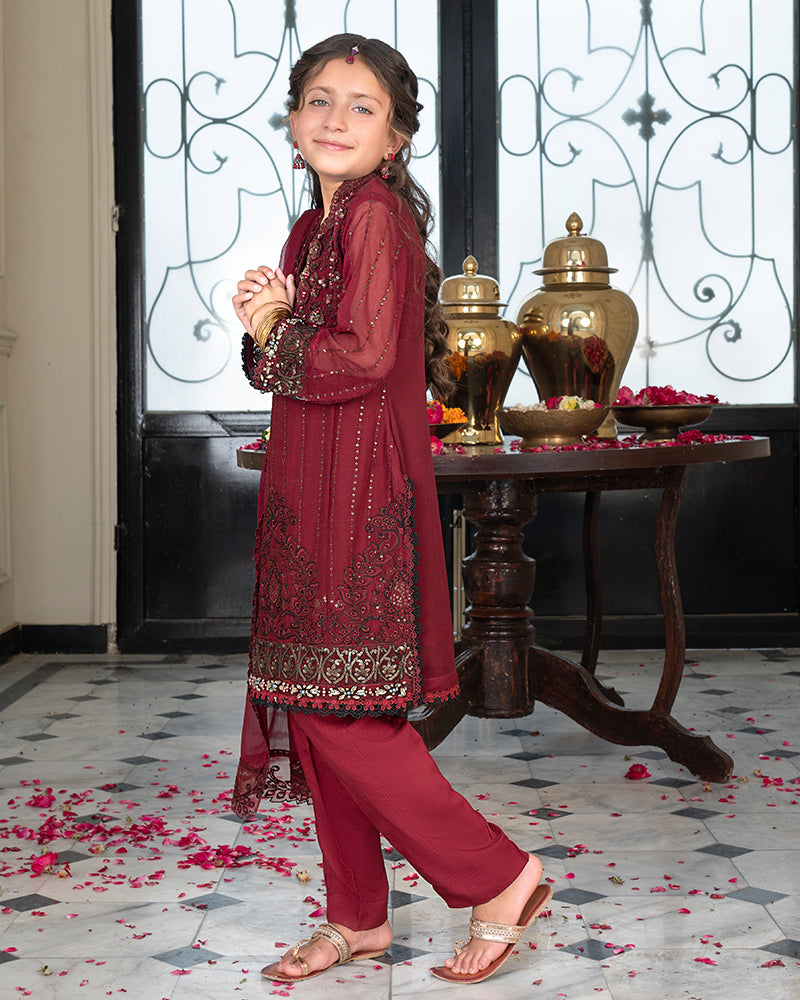 Chiffon Chikankari AL-4073MK