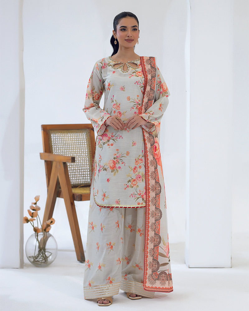 Printed Raw Silk Collection HRA 1