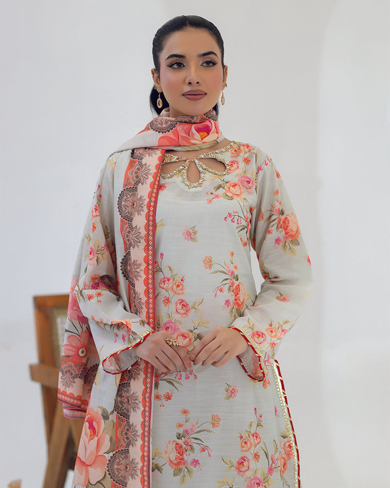 Printed Raw Silk Collection HRA 1