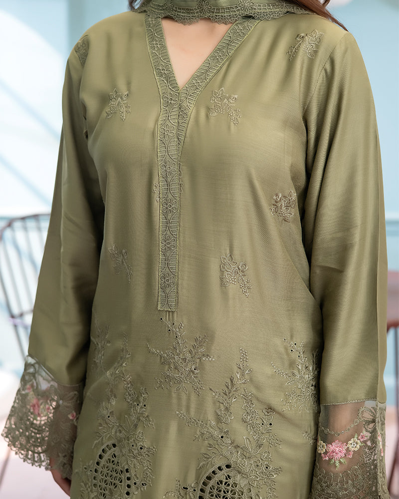 Premium Embroidered Viscose HVA-06