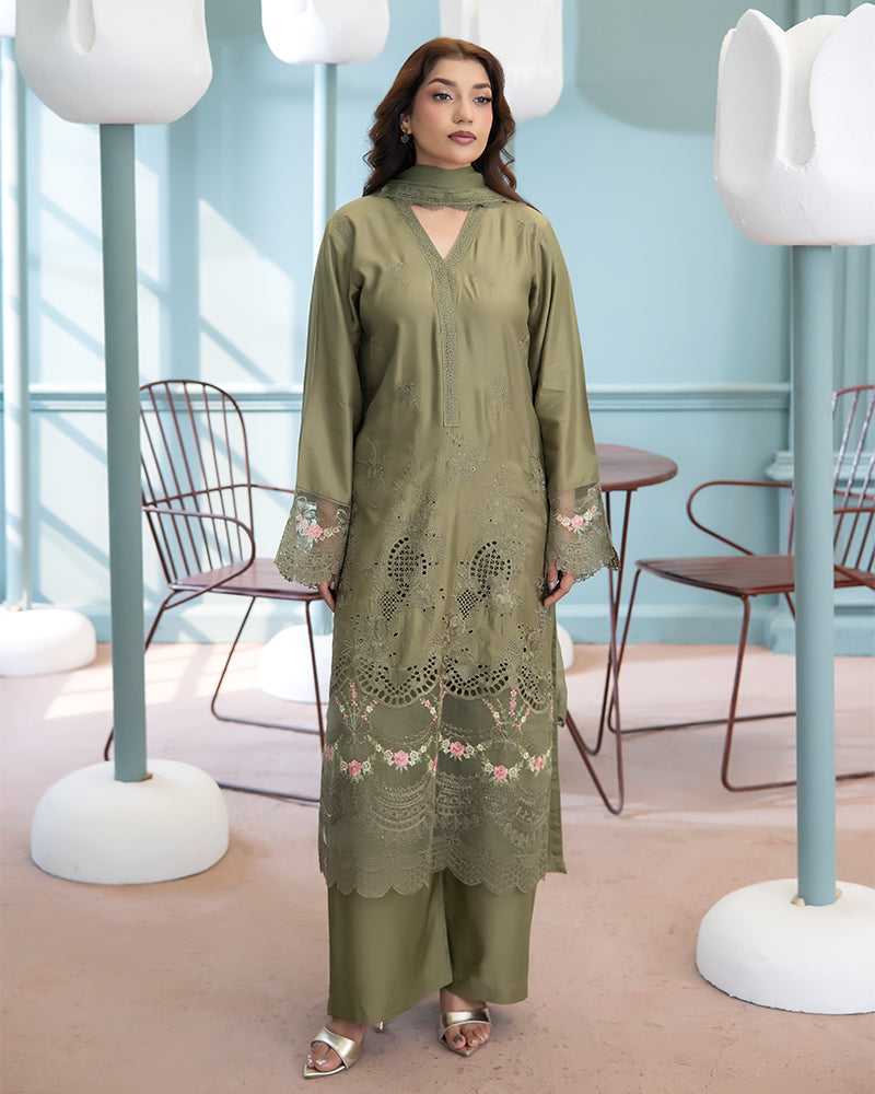 Premium Embroidered Viscose HVA-06