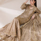 Masoori Net Gold Gharara AL-4178