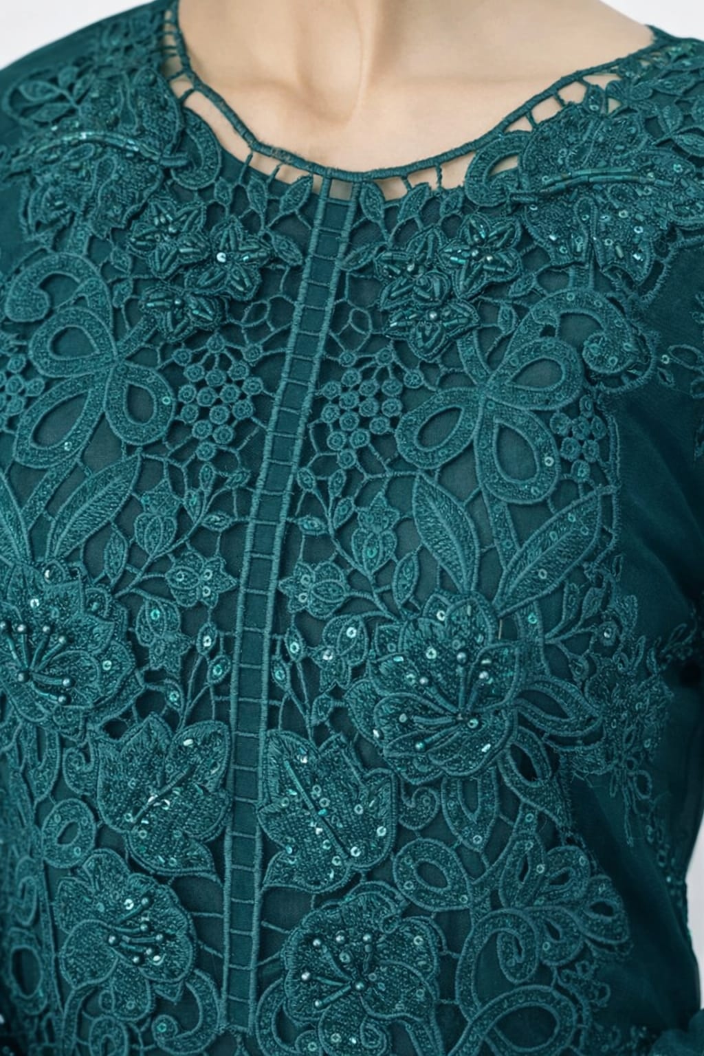 Chiffon Formals AL-4079 TEAL
