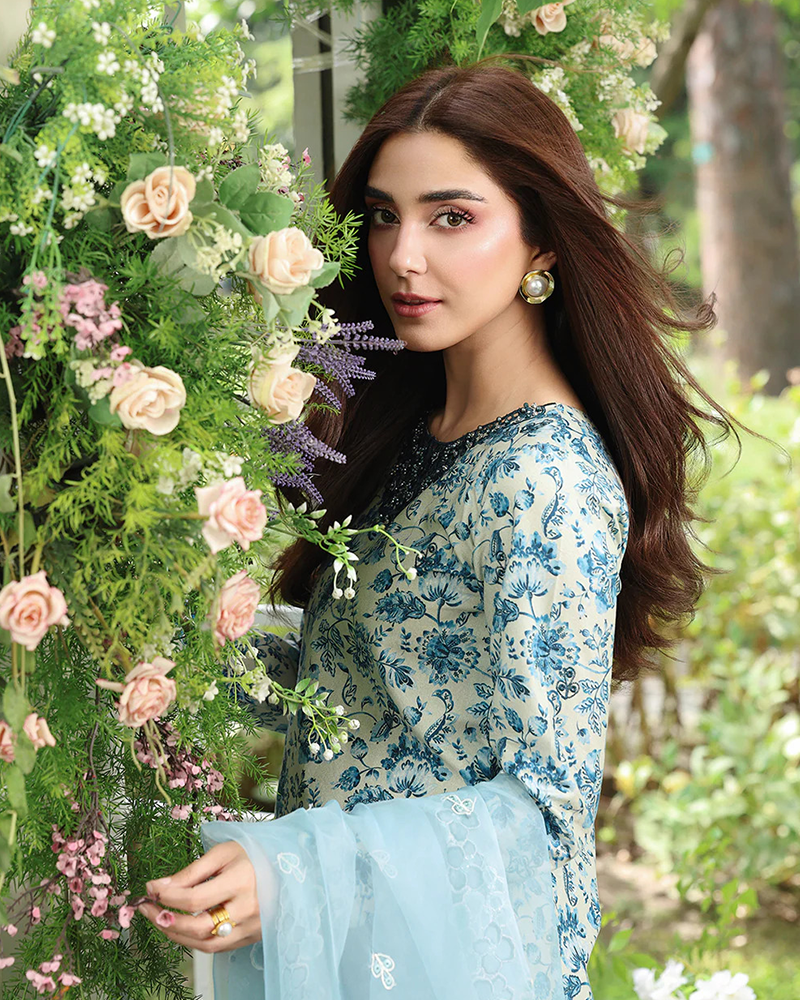 Maya Ali Luxury Lawn AL-1268