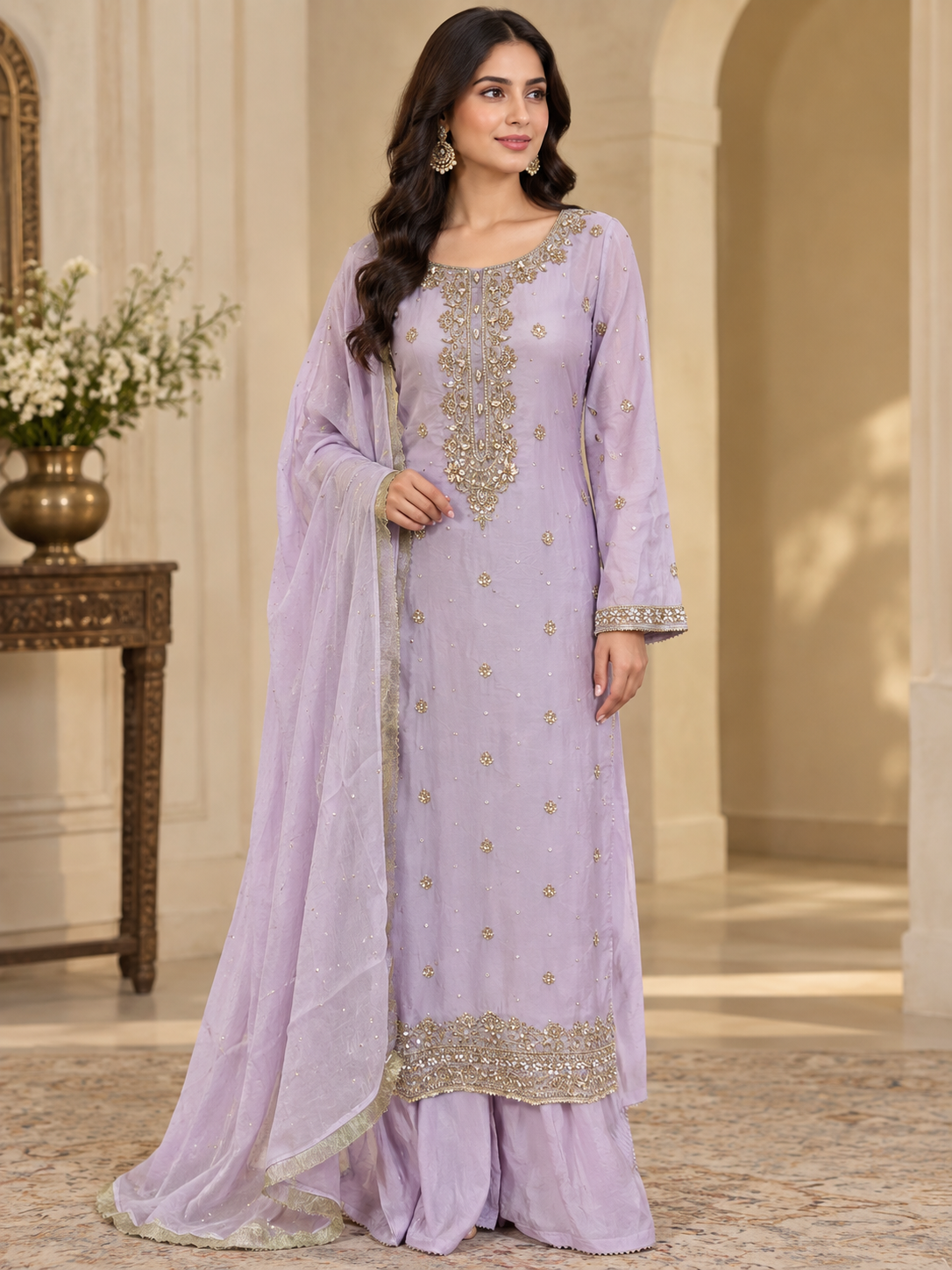 Tussar Silk Luxury Formal TQ-1277
